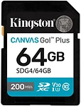 Kingston Canvas Go! Plus SDXC 64GB SDG4/64GB