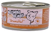Meowing Heads (0.1 кг) 1 шт. Консервы для кошек Аппетитная индейка
