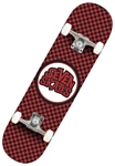 Seven Checkered Red