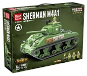 Quan Guan Classic 100081 Танк Sherman M4A1