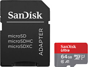 SanDisk Ultra microSDXC SDSQUAB-064G-GN6MA 64GB (с адаптером)