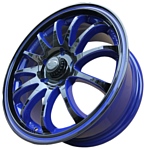 Sakura Wheels 366 7x16/5x114.3 D67.1 ET40 B+Blue
