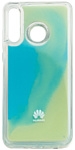 EXPERTS Neon Sand Tpu для Huawei Y6p с LOGO (синий)