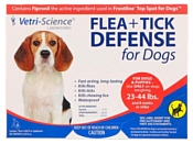 VetriScience капли от блох и клещей Flea+Tick Defense для собак и щенков 2шт. в уп.