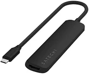Satechi 4-in-1 USB-C Slim Multiport Adapter 4K ST-P4SK