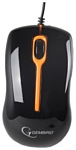 Gembird MUS-004-O black-orange PS/2