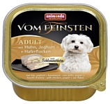 Animonda Vom Feinsten Adult Меню для привередливых собак с курицей, йогуртом и овсяными хлопьями (0.15 кг) 1 шт.