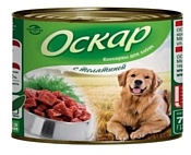 Оскар Консервы для собак с Телятиной (0.75 кг) 9 шт.