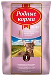 Родные корма (0.409 кг) Сухой корм для взрослых собак малых пород с индейкой