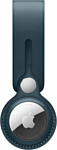 Apple кожаный с подвеской для AirTag (балтийский синий) MM043