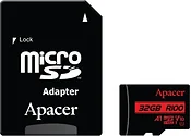 Apacer AP32GMCSH10UB-R 32GB (с адаптером)