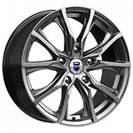 K&K Твист 7.5x17/5x112 D66.6 ET37 дарк платинум