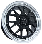 Sakura Wheels 9901 6.5x15/4x100 D73.1 ET35 Черный с полировкой