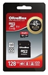 OltraMax microSDXC Class 10 UHS-1 45MB/s 128GB + SD adapter