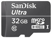 SanDisk Ultra microSDHC Class 10 UHS-I 30MB/s 32GB + SD adapter