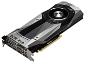 PNY GeForce GTX 1070 1506Mhz PCI-E 3.0 8192Mb 8000Mhz 256 bit DVI HDMI HDCP Founders Edition