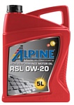 Alpine RSL 0W-20 5л