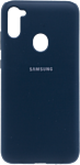 EXPERTS Original Tpu для Samsung Galaxy A11/M11 с LOGO (космический синий)