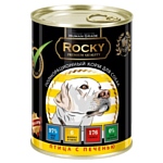 Rocky (0.34 кг) 1 шт. Мясное ассорти с Птицей и печенью для собак