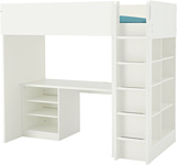 Ikea Стува 90x200 (кровать-чердак, белый) 292.687.67