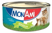MonAmi Паштет для кошек Ягненок (0.325 кг) 1 шт.