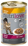nutrilove Cats - Allmeat chunks with delicious chicken
