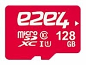 e2e4 Premium microSDXC Class 10 UHS-I U1 75 MB/s 128GB + SD adapter