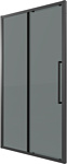 Grossman Cosmo 120x195 100.K33.02.120.21.10 (черный матовый/стекло тонированное)