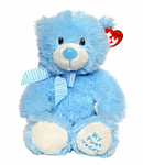 Ty Медвежонок My First Teddy (голубой)