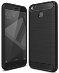 Case Brushed Line для Xiaomi Redmi 4X (черный) Case Brushed Line для Xiaomi Redmi 4X (черный)