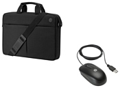 HP Prelude Top Load and USB Mouse Bundle 15.6