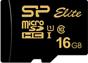 Silicon Power Elite Gold microSDHC SP016GBSTHBU1V1G 16GB