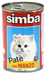 Simba Паштет для кошек Говядина (0.4 кг) 24 шт.