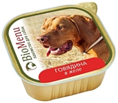 BioMenu (0.15 кг) 1 шт. Adult консервы для собак говядина в желе