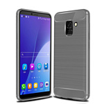 Case Brushed Line для Samsung Galaxy J6 (серый)