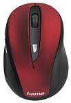 HAMA MW-400 Optical 6-Button Wireless Mouse Red USB
