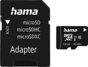 Hama 00124173 microSDXC 256GB (с адаптером)