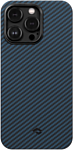 Pitaka MagEZ Case 3 для iPhone 14 Pro Max (1500D twill, черный/синий)