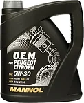 Mannol O.E.M. for peugeot citroen 5W-30 4л
