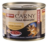 Animonda Carny Fleisch Menue plus Kitten для котят коктейль с мясом домашней птицы (0.2 кг) 1 шт.
