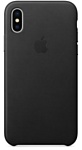 Apple Leather Case для iPhone X Black Apple Leather Case для iPhone X Black