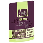 AATU (0.085 кг) 1 шт. For Cats pouch Duck & Chicken Liver