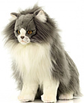 Hansa Сreation Персидский кот Табби серый с белым 5012 (38 см)