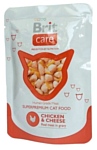 Brit (0.08 кг) 1 шт. Care Chicken & Cheese