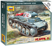 Звезда Немецкий легкий танк "Pz.Kp.fw II"