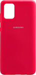 EXPERTS Soft-Touch для Samsung Galaxy M31 с LOGO (неоново-розовый)