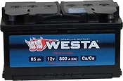 Westa 6СТ-85 VLR Euro низкий R+ (85Ah)