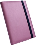Tuff-Luv Slim Book-Style leather case - Pink (A7_22)