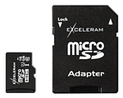 Exceleram microSDHC class 10 UHS-I U1 16GB + SD adapter