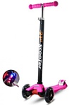 21st Scooter Maxi со светодиодами (розовый)